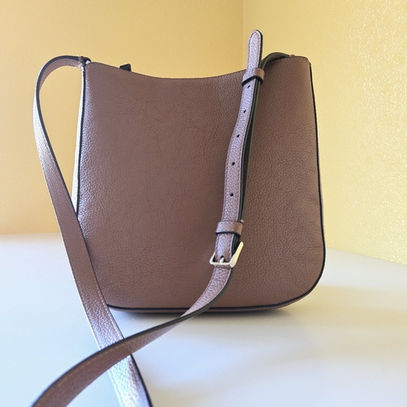 Kate Spade Leila Top Zip Shoulder Crossbody bag Pebble Leather Gingerbread Brown - Picture 5 of 15